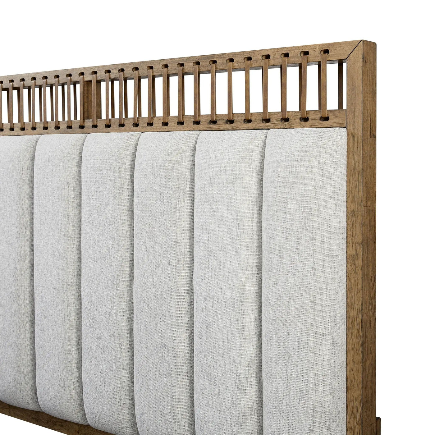 Elegant Design Upholstered And Strap Panel Bed by HouseOfZazla