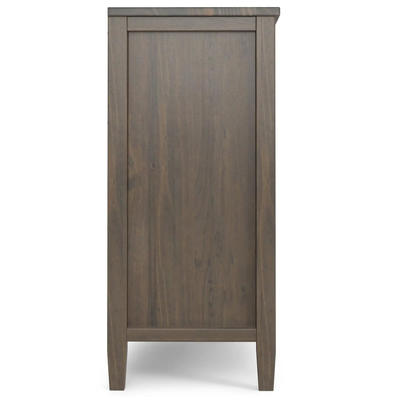 Ela - Low Storage Cabinet - Smoky Brown by Unique Piece Furniture