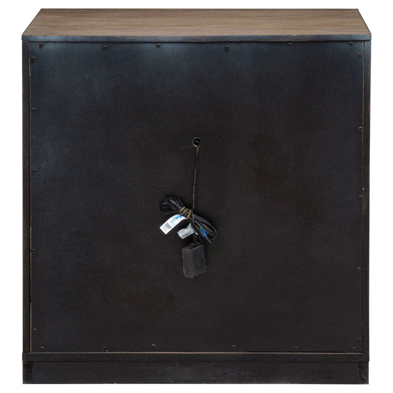 Kenora 1-drawer Nightstand Bedside Table Barley Brown by Unique Piece Furniture