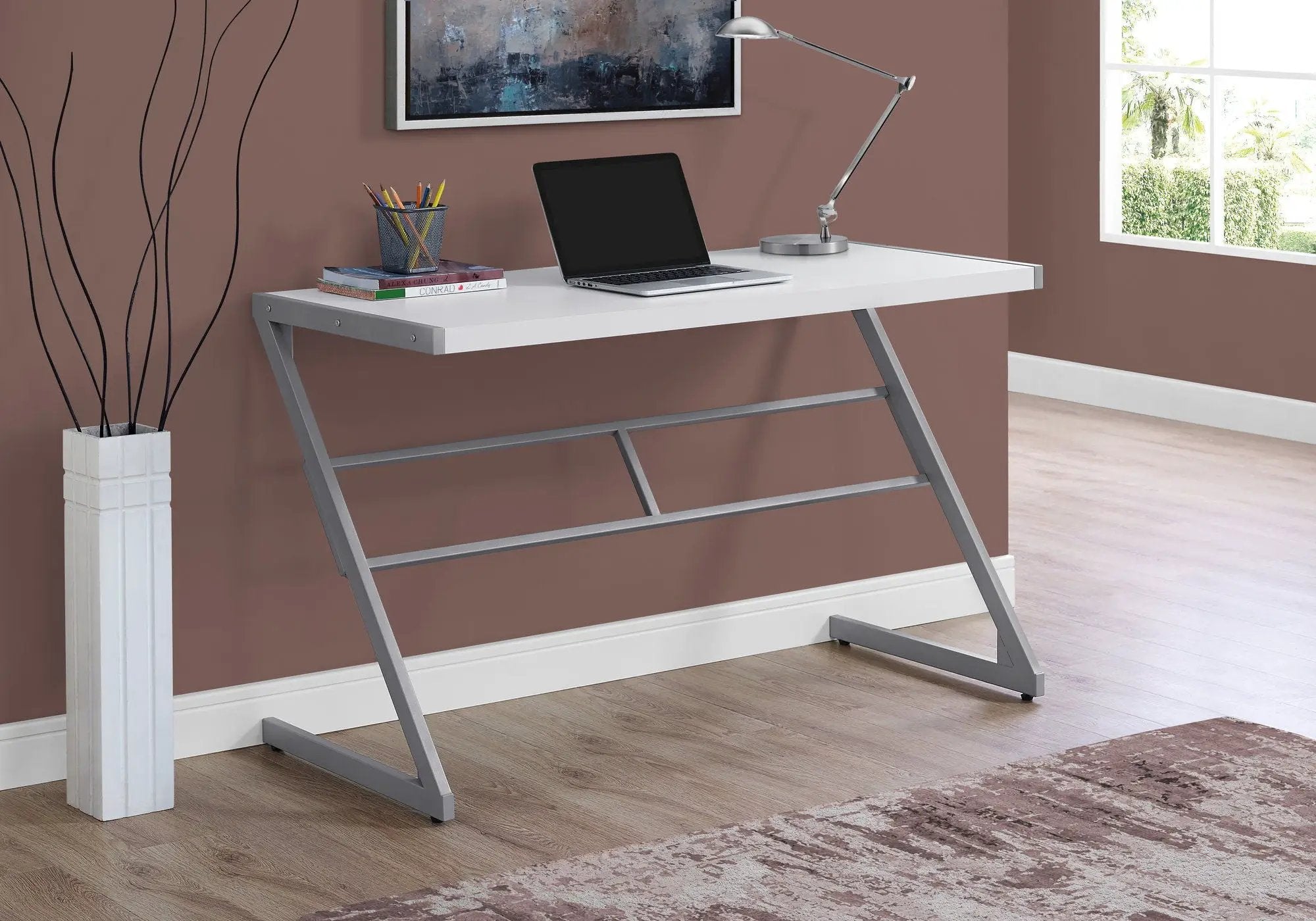 Computer Desk For Home Office, Chic Modern Design, Contemporary & Modern by Unique Piece Furniture