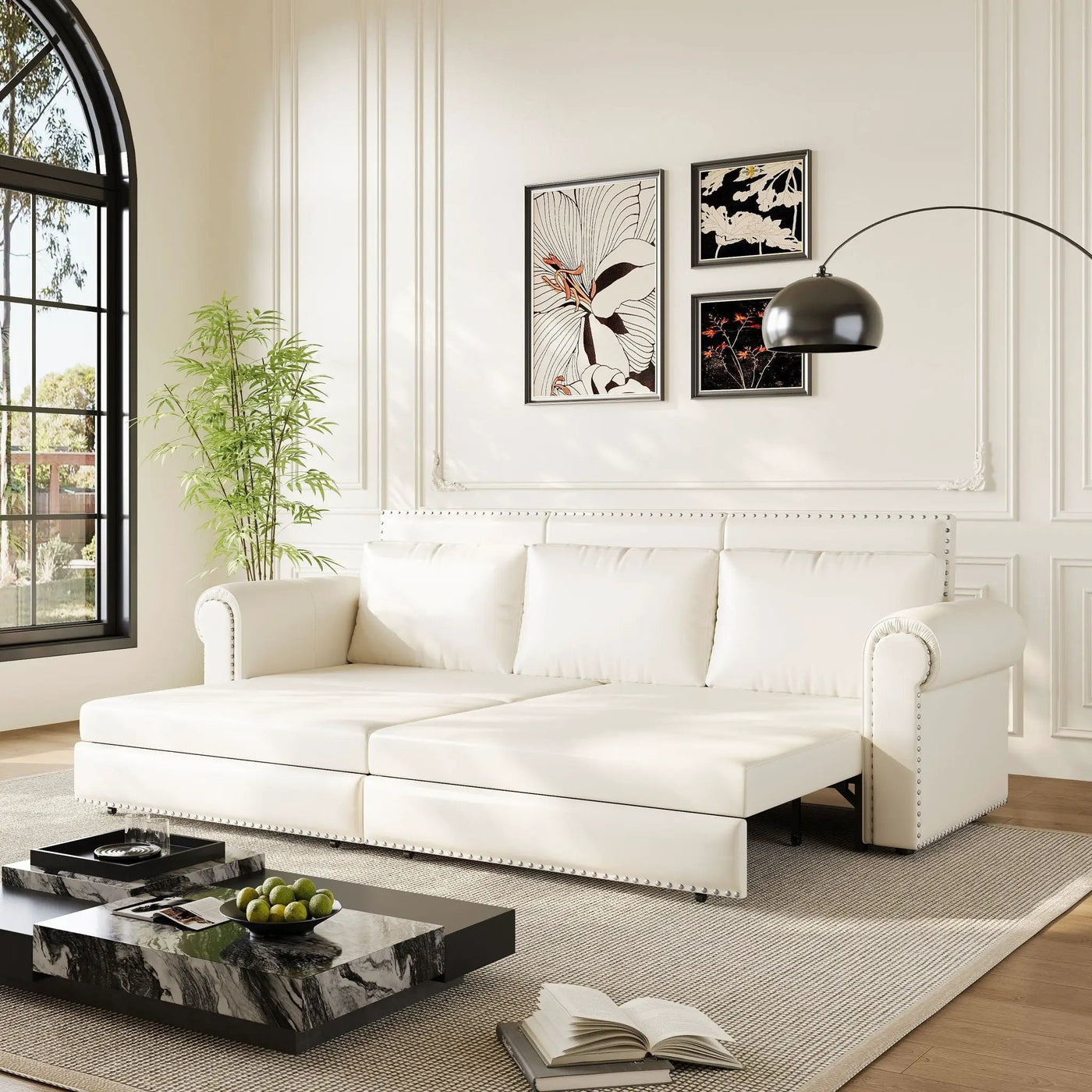 Chesterfield Sofa & Pull Out Bed by HouseOfZazla