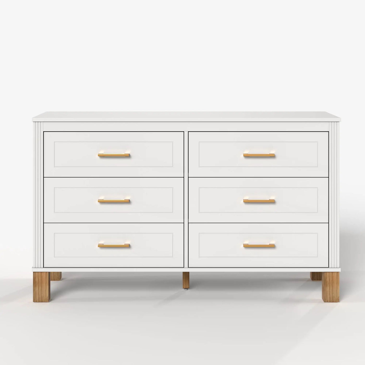 6 Drawer Double Dresser by HouseOfZazla