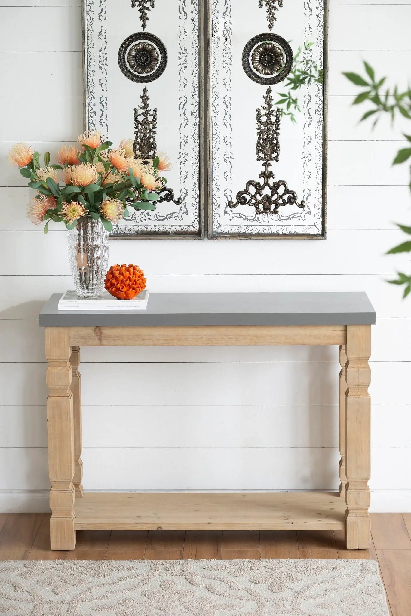 Rustic And Modern Console Table by HouseOfZazla