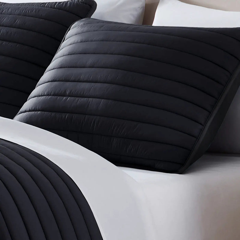 Excursion Twin Puffer-Quilt Comforter Set by HouseOfZazla