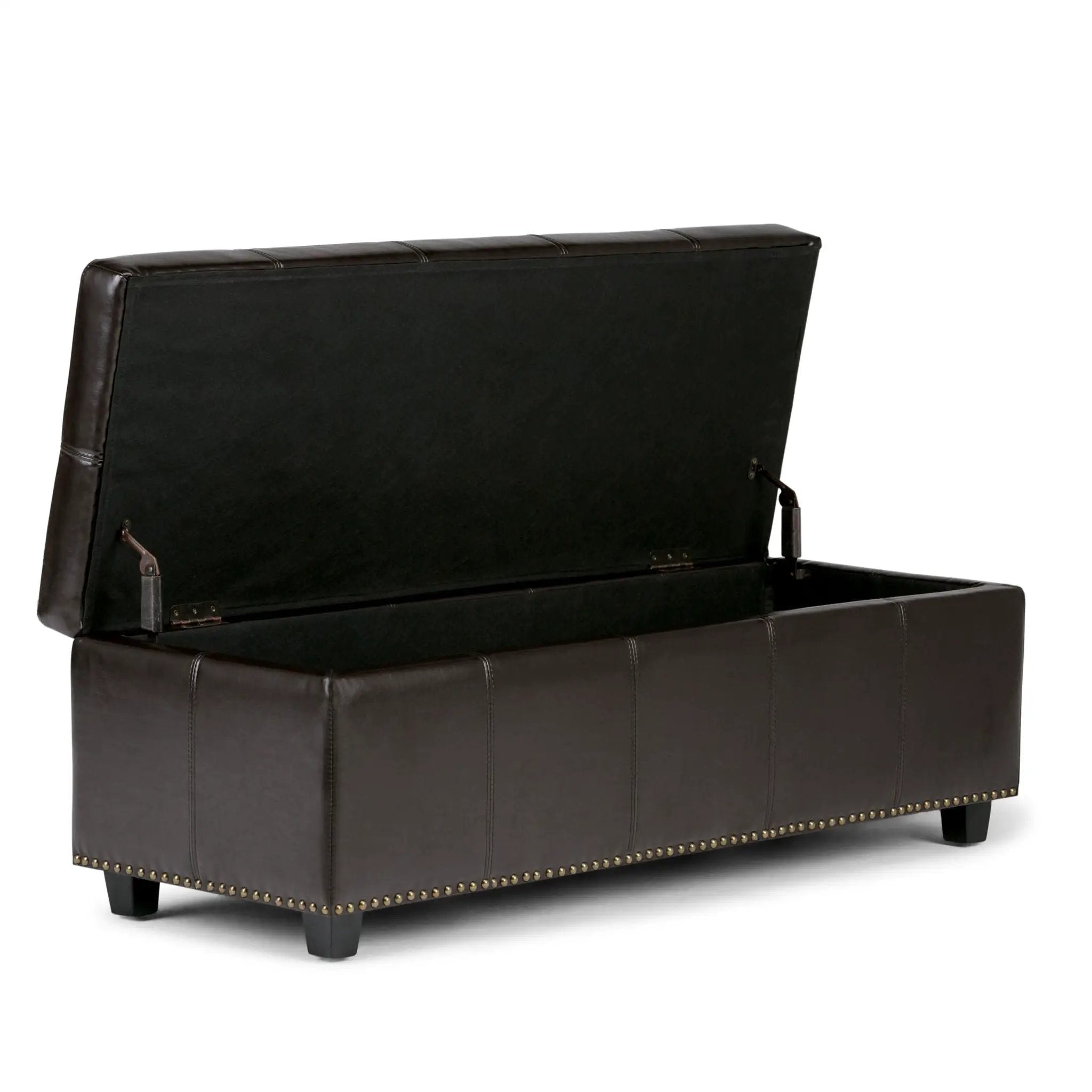 Kingsley - Upholstered Large Storage Ottoman by Unique Piece Furniture