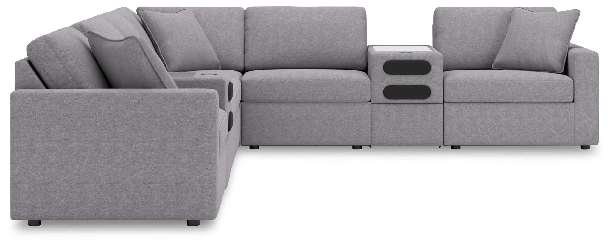 Modmax - Sectional - Granite by Unique Piece Furniture