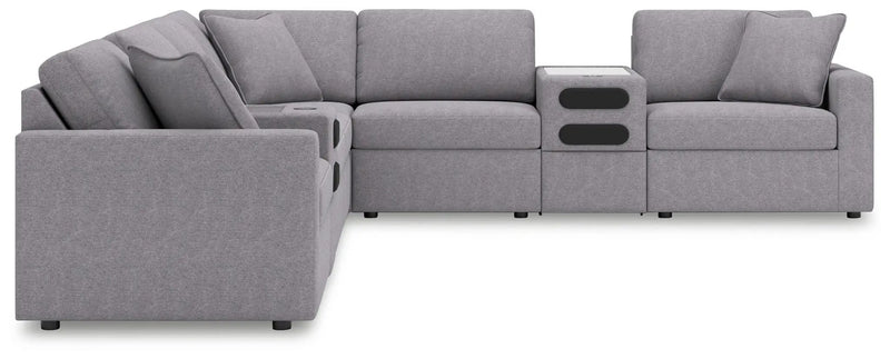 Modmax - Sectional - Granite by Unique Piece Furniture
