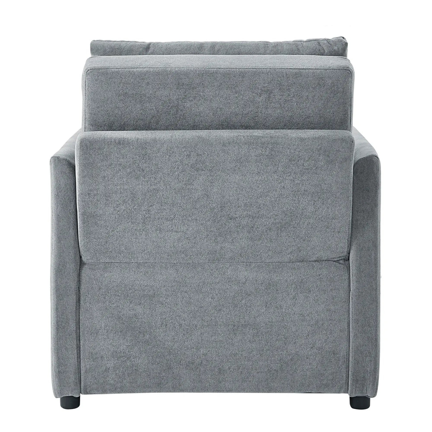 Upholstered Convertible Sleeper Sofa With 5 Position Backrest, Side Pockets, Storage by HouseOfZazla