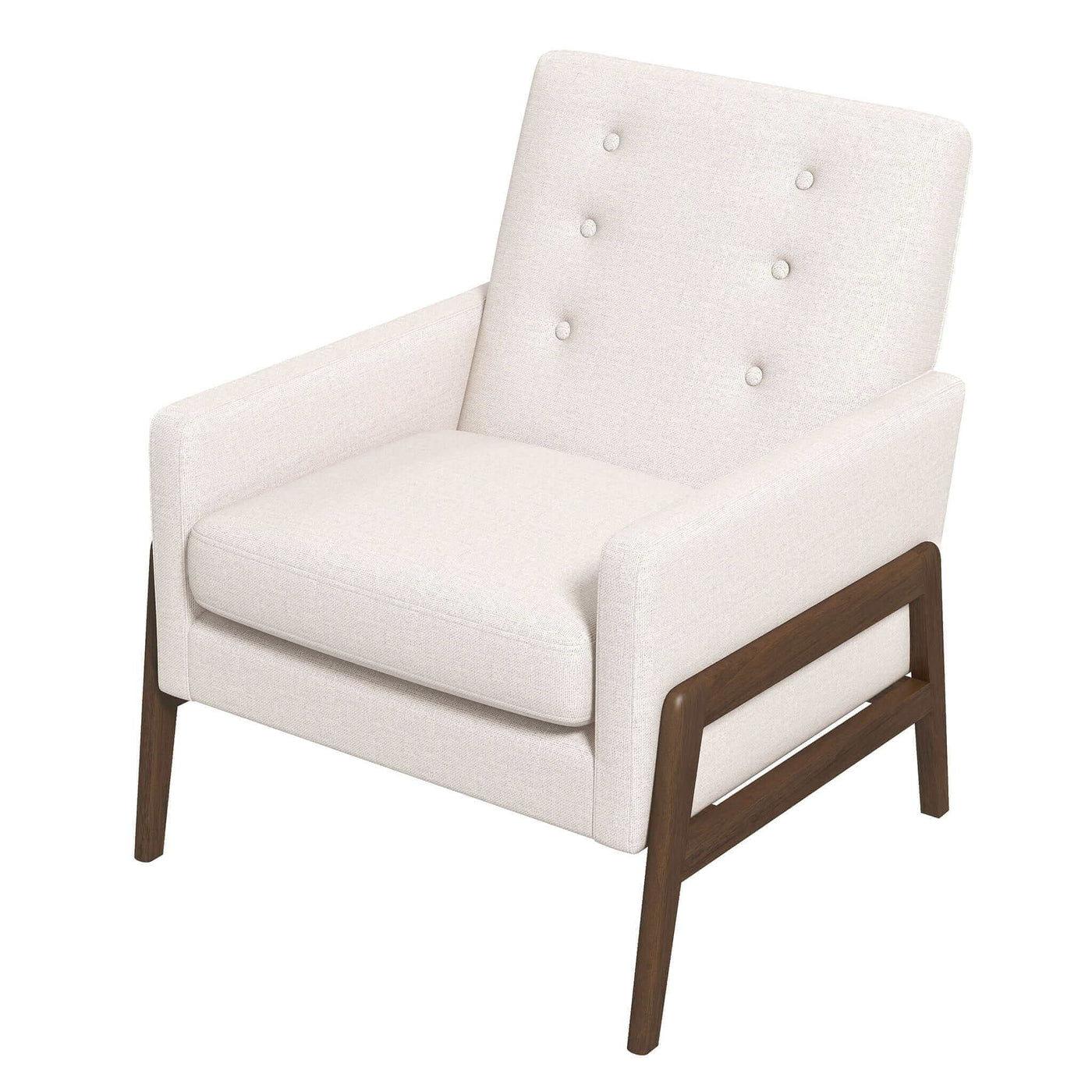 Cole - Solid Wood Lounge Chair by HouseOfZazla