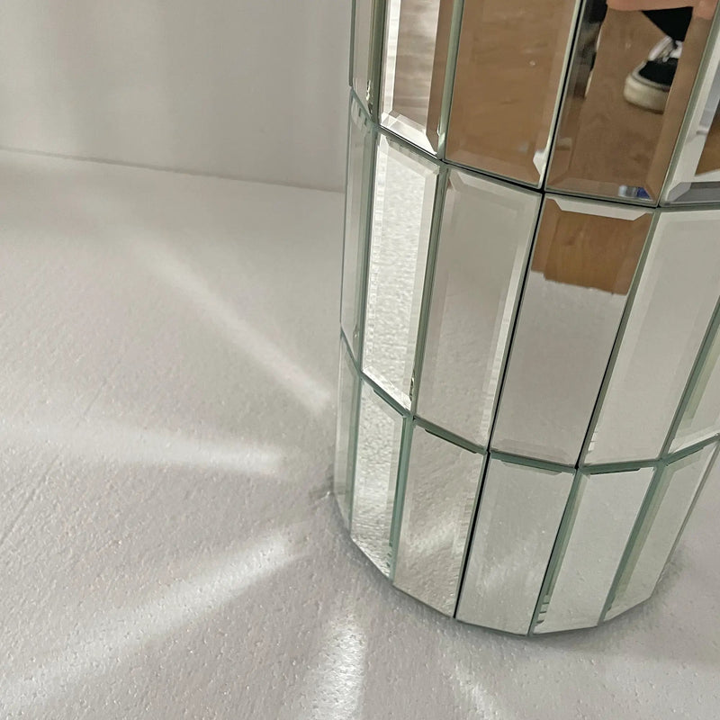 29.92" Tall Floor Vase Mirrored by HouseOfZazla