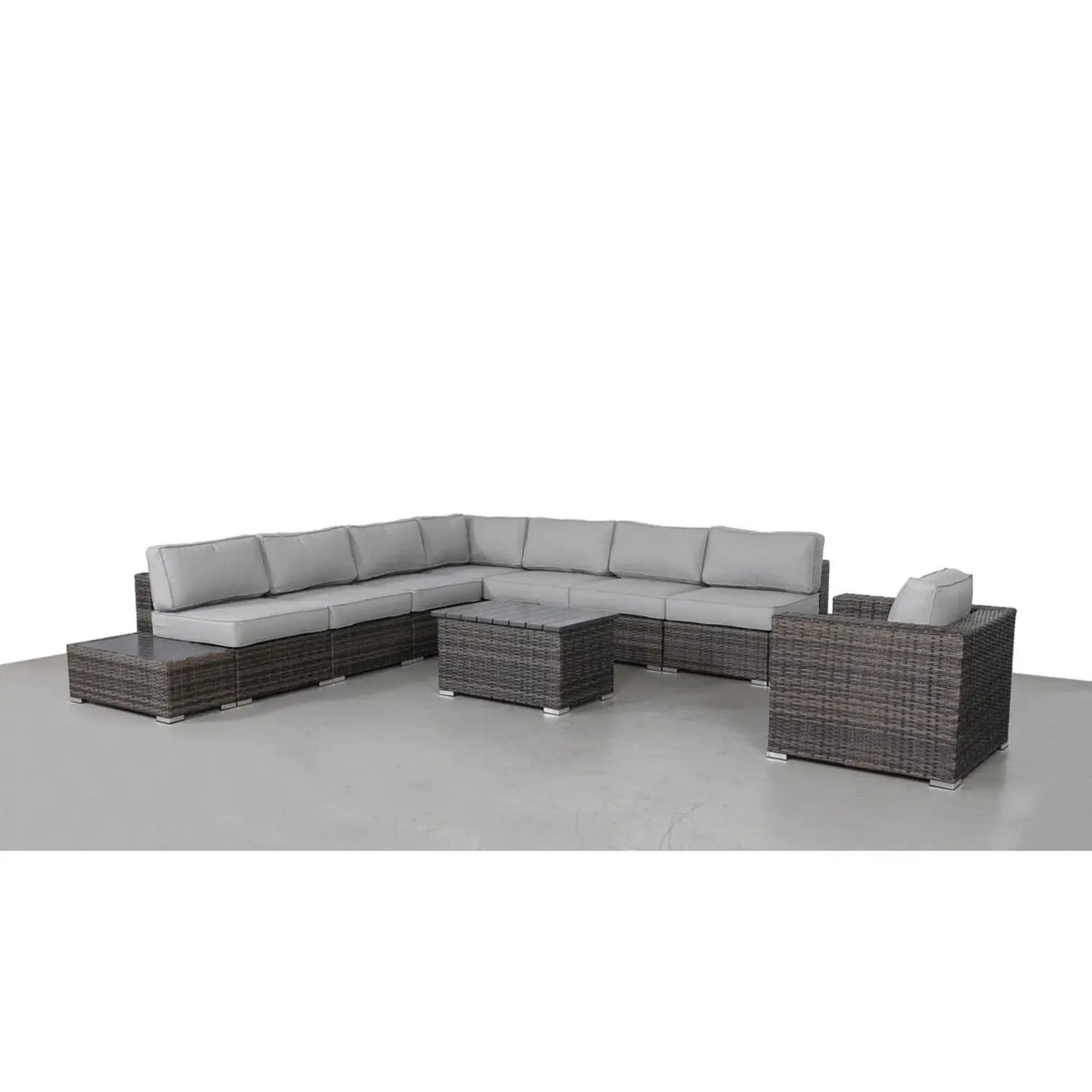Stylish Entertainment Sectional Set, Outdoor Living by Unique Piece Furniture