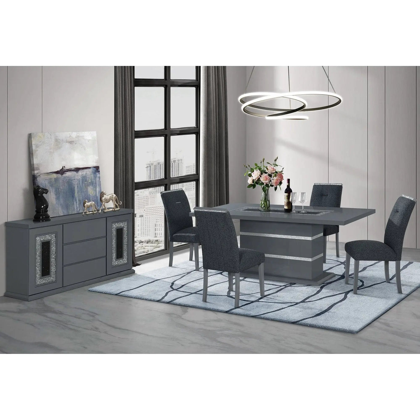 Ariya - Dining Table And Chair Set by HouseOfZazla