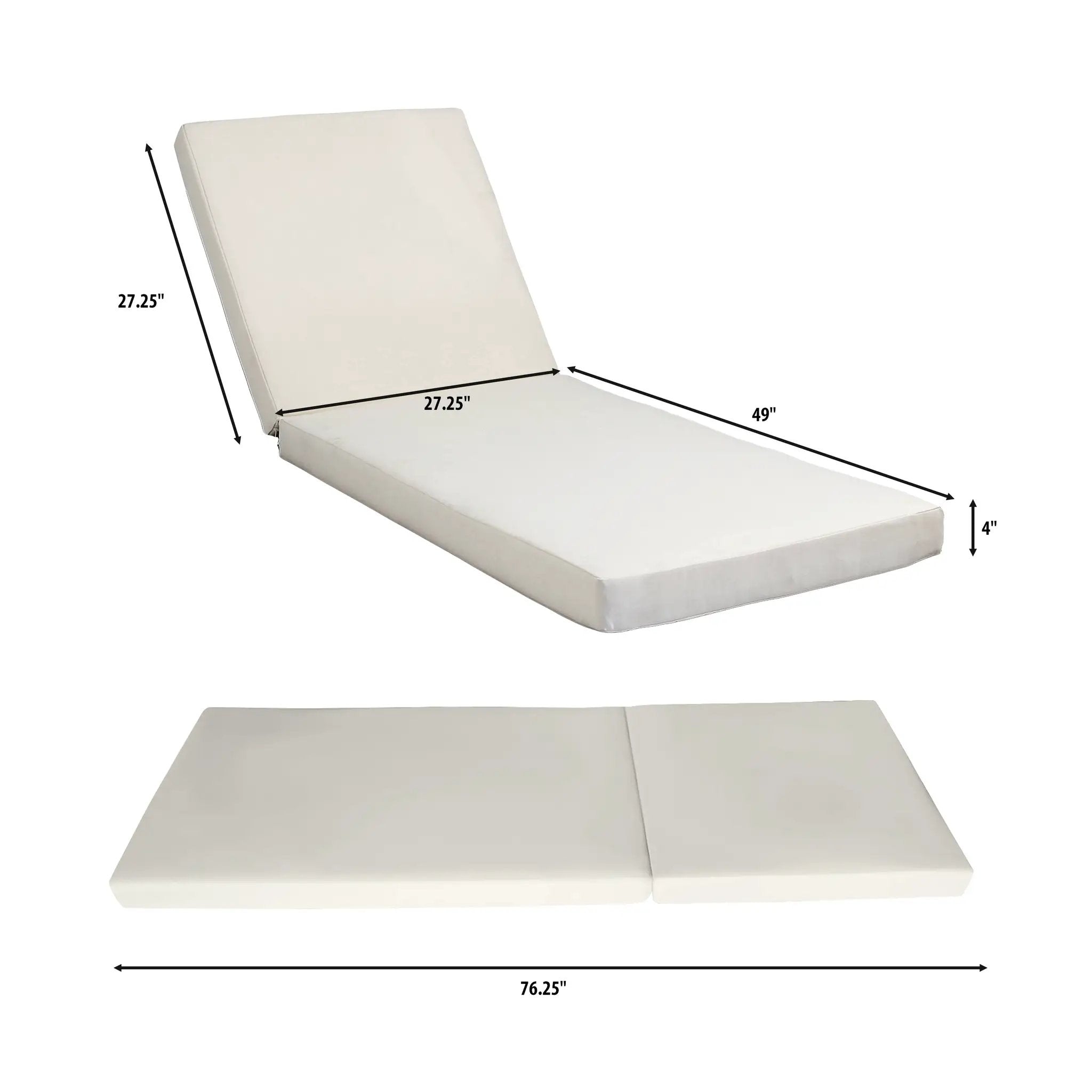 Lounge Chaise Set, Space Available On One Side, Acacia Wood In by HouseOfZazla