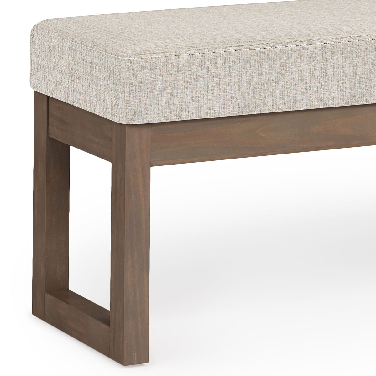 Milltown Upholstered Ottoman Bench with Versatile Design - Multiple Colors, photo 36 of 40
