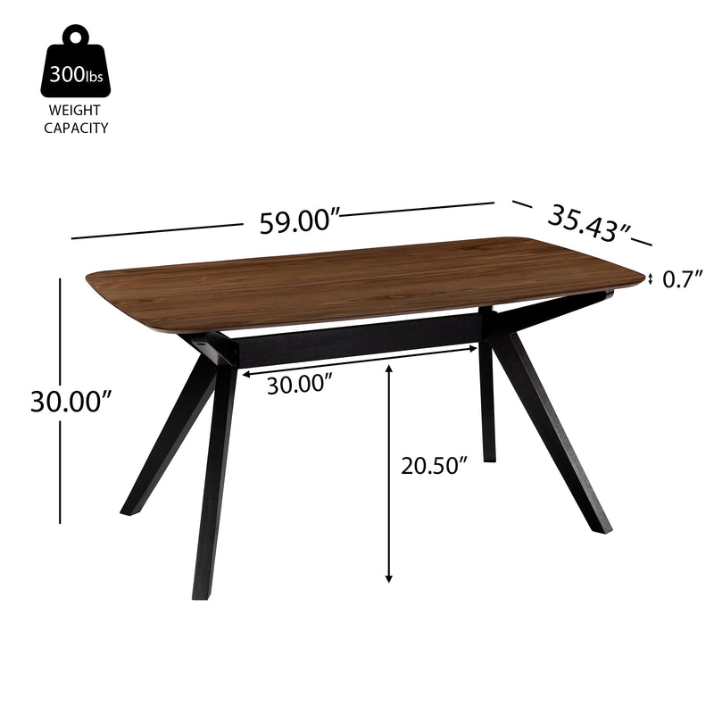 5-Pieces Upholstered Dining Set With Rubberwood Frame by HouseOfZazla