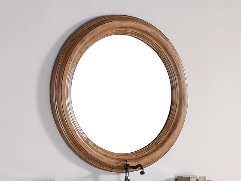 James Martin Malibu 40" Mirror, Honey Alder, view 2