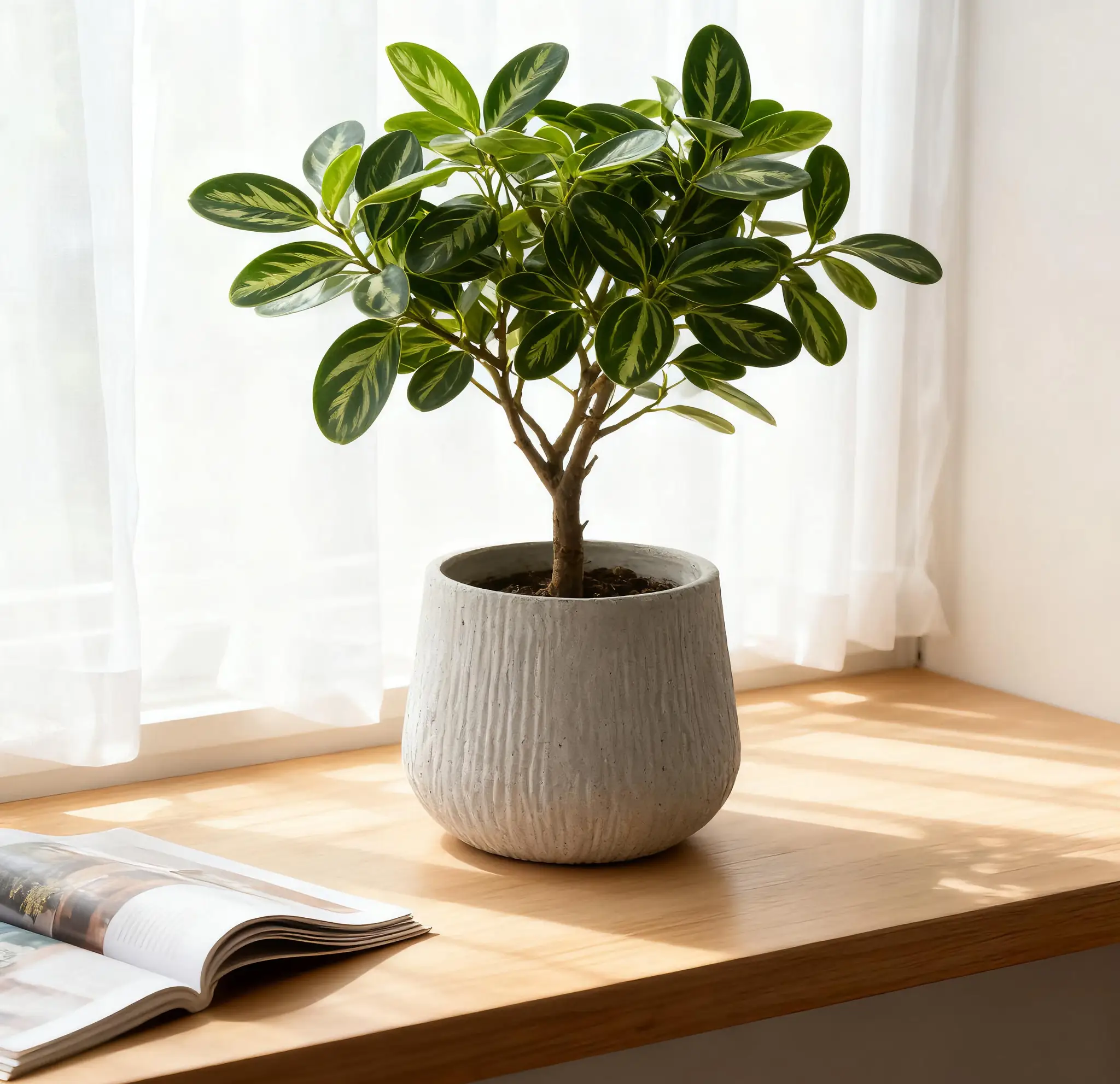 Large Round Planters for Indoor and Outdoor Use by HouseOfZazla