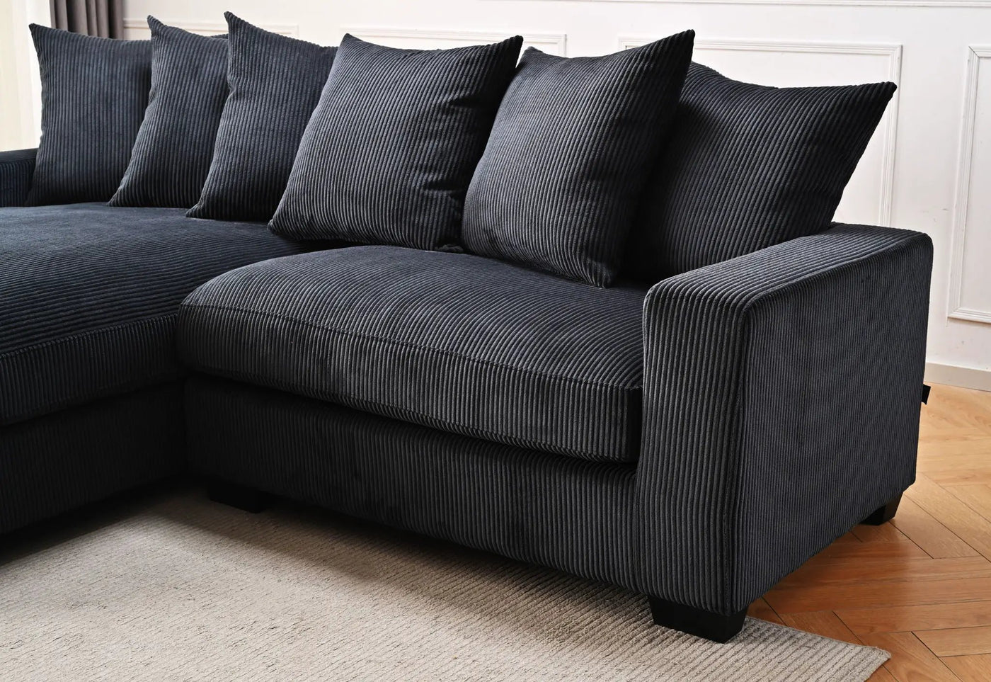 Luxe - Oversized 2 Piece Sectional Couches For Living Room, L Shaped Sofa With Chaise by Unique Piece Furniture
