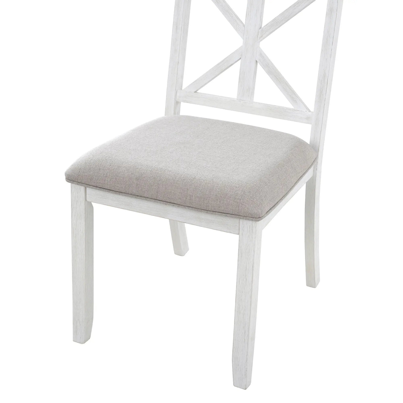 Dining Set With Extendable Round Table And 4 Upholstered Chairs by HouseOfZazla