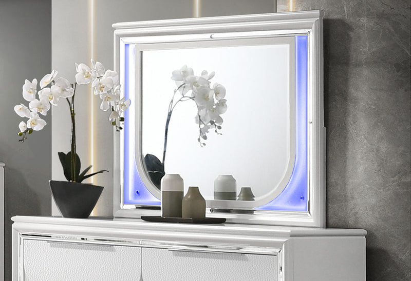 White LED Mirror with Soft Illumination - Tarian Collection