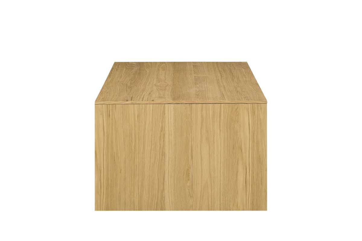 Harold Wood Table Collection - Coffee, End & Sofa Tables with Solid Pine Construction - Light Brown, photo 7 of 12