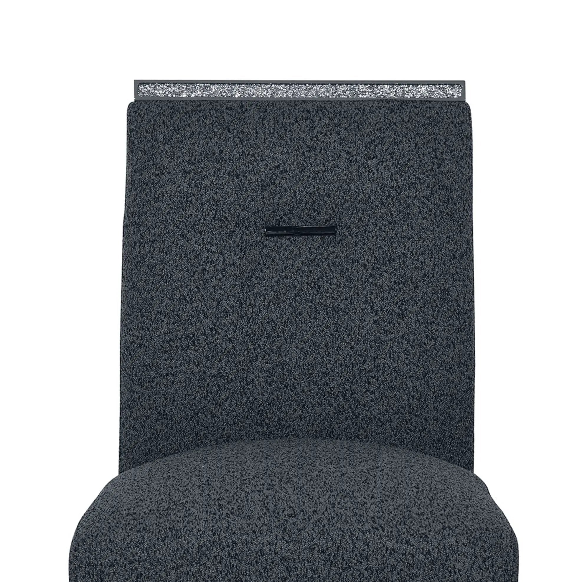 Ariya - Bar Stools (Set of 2) - Dark Gray by HouseOfZazla