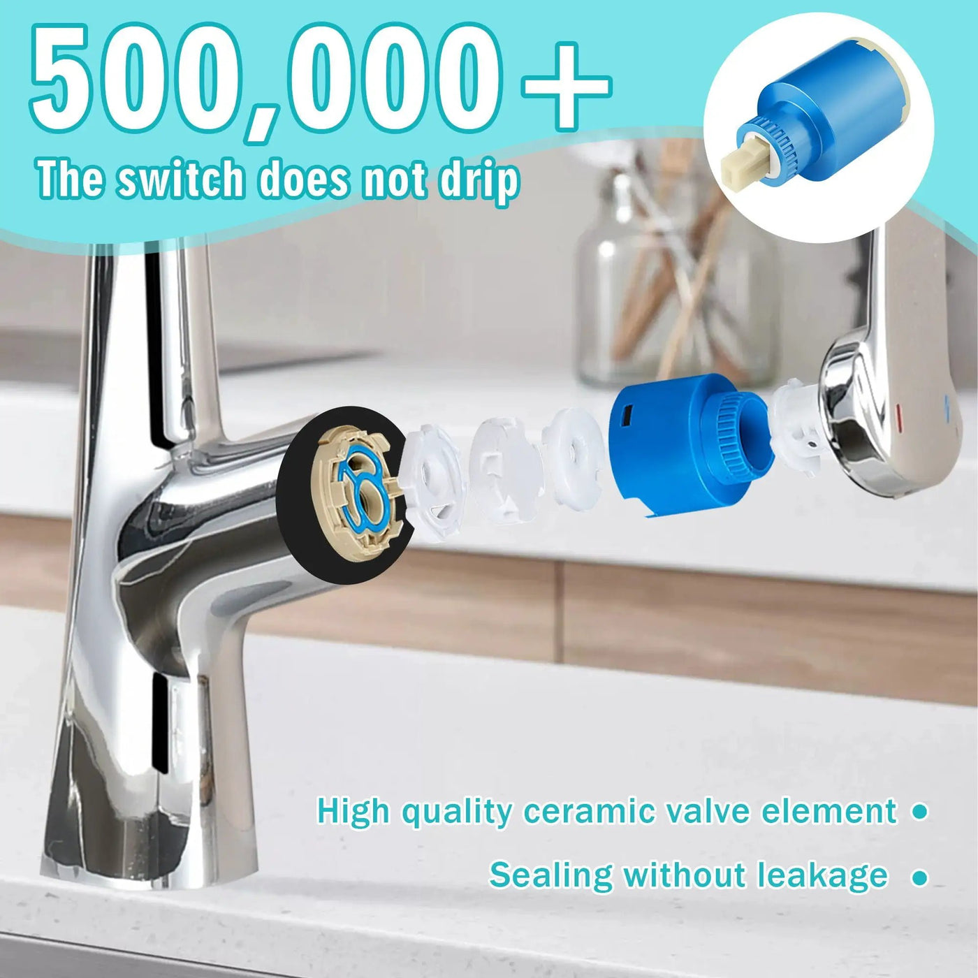 Professional Kitchen Faucet With 3 Function 360 Sprayer And 1 Touch Switching by HouseOfZazla