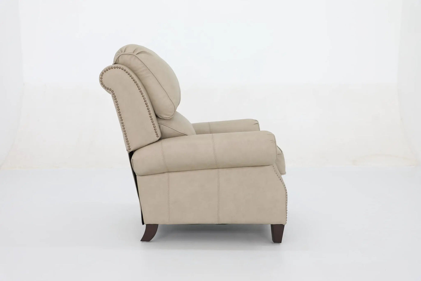 Churchill - Push Thru The Arm Recliner - Cabernet by Unique Piece Furniture
