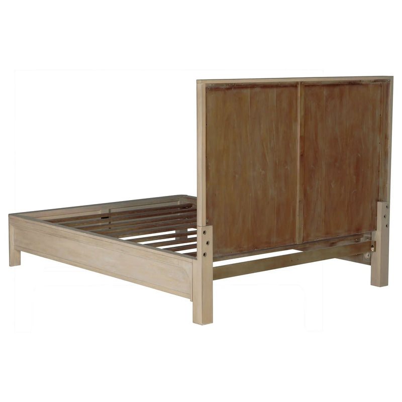 Solano 56-inch Queen Panel Bed Weathered Mango by Unique Piece Furniture