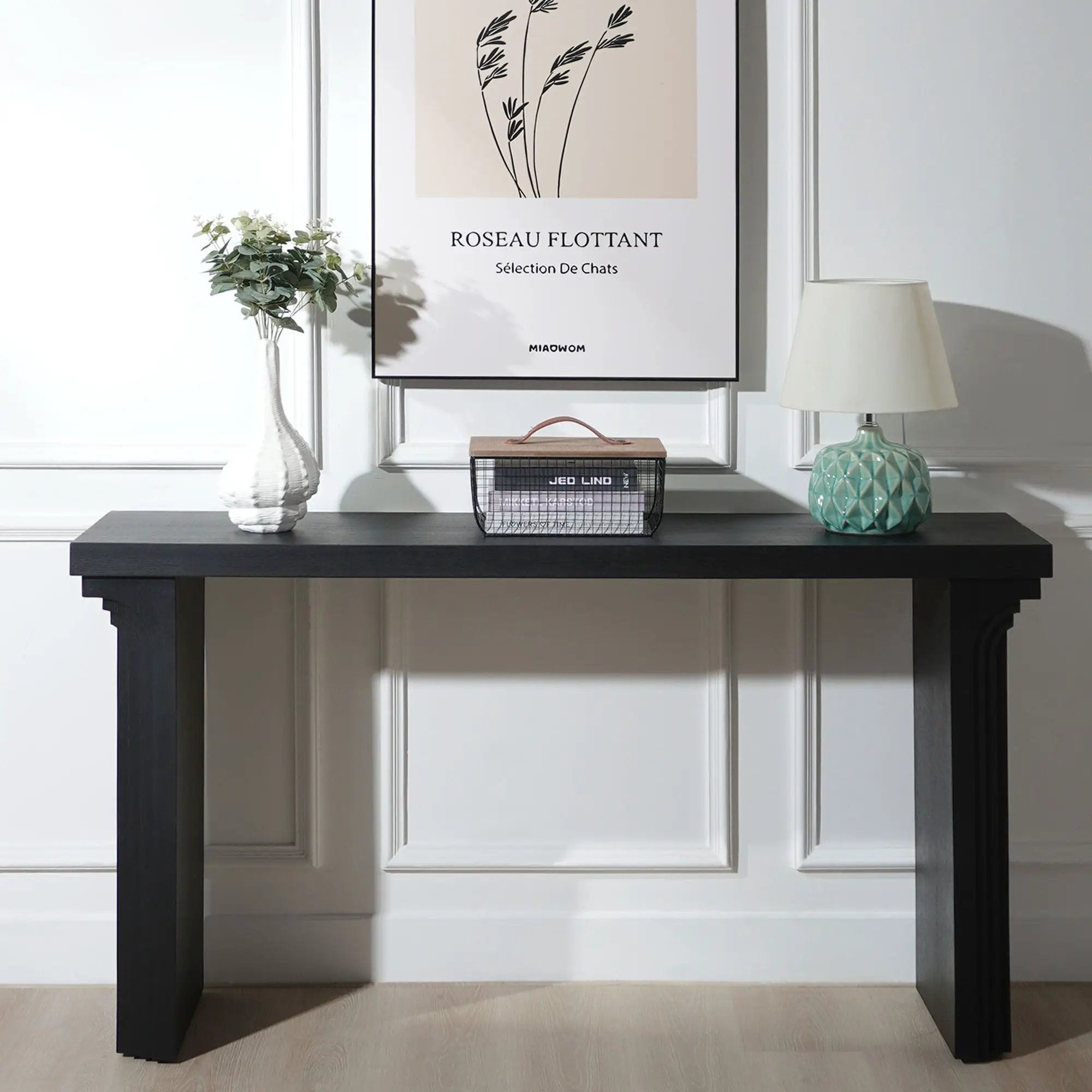 Console Table With Decorative Molding by Unique Piece Furniture