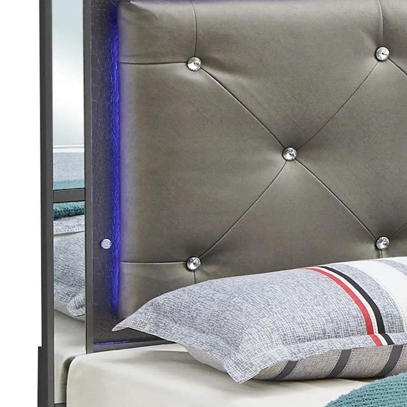 Verona - Full Bed - Metalic Black by HouseOfZazla
