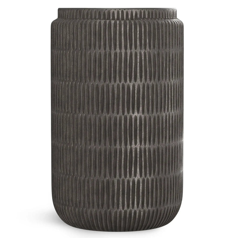 Juno - Cast Aluminum Side Table - Black by HouseOfZazla