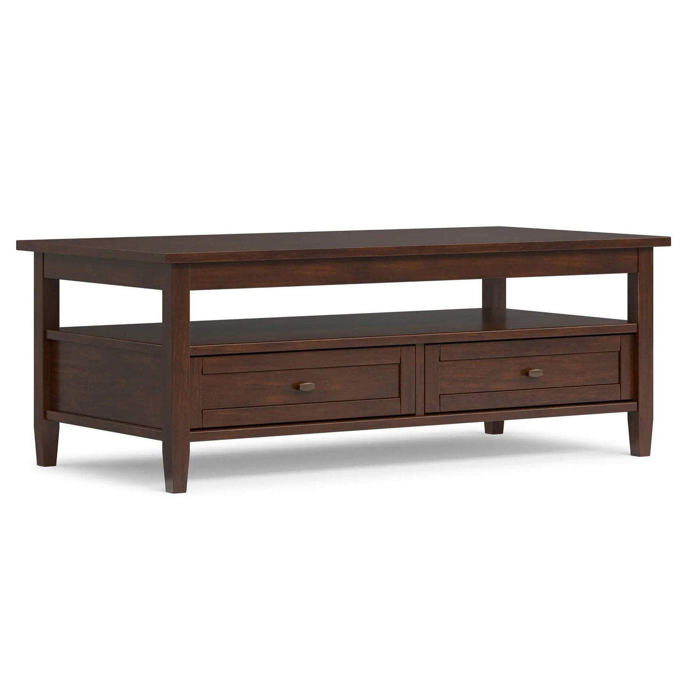 Warm Shaker - Coffee Table With Functional Storage by HouseOfZazla
