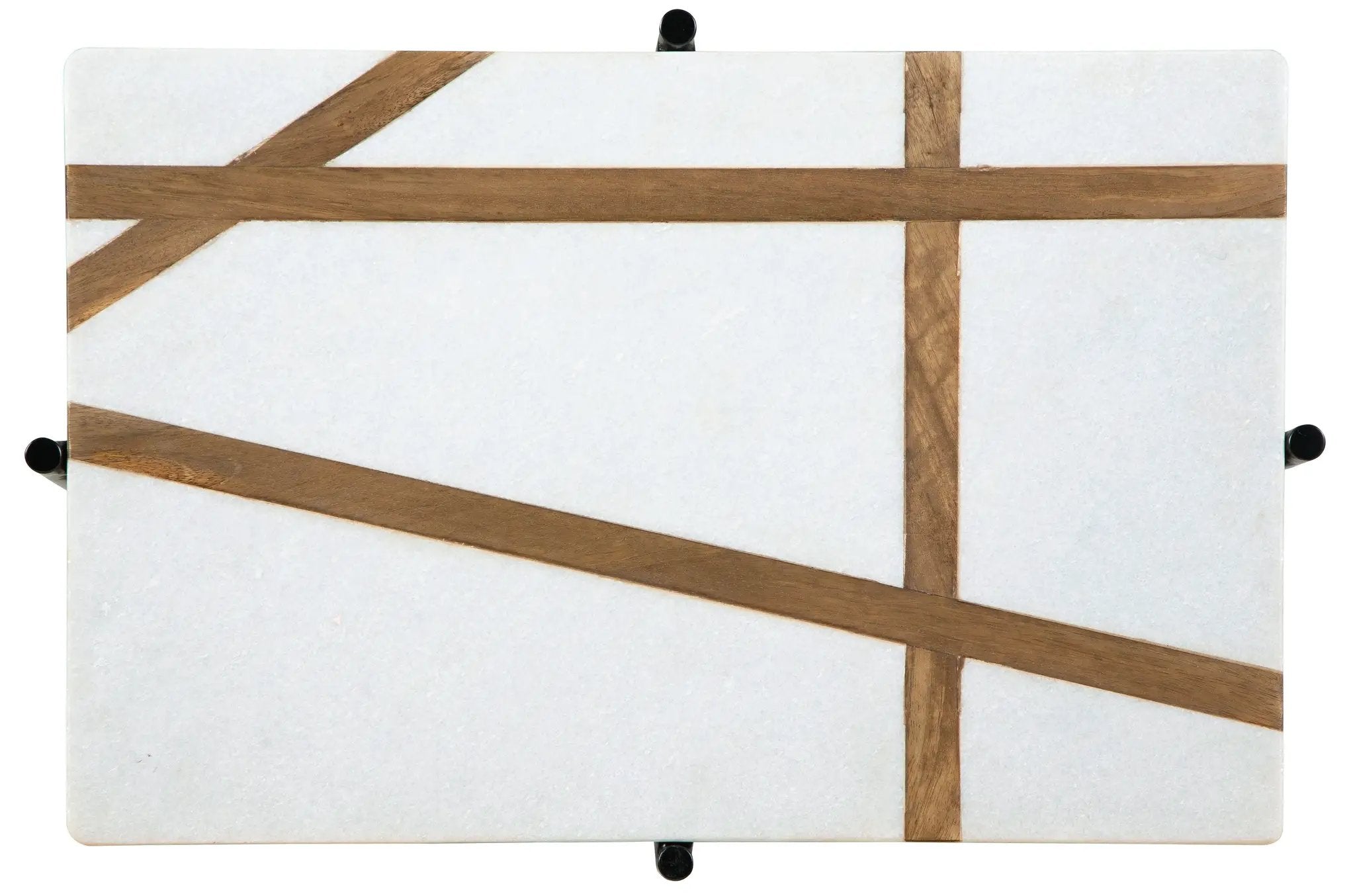 Braxmore - Accent Table - White / Light Brown by Unique Piece Furniture