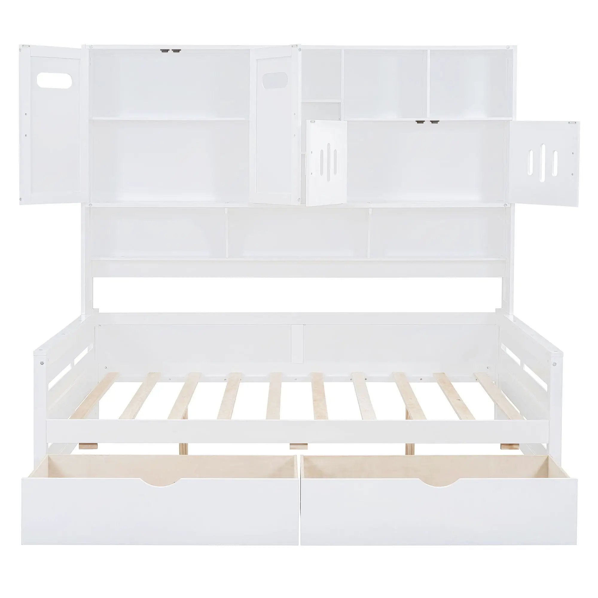 Daybed With All-In-One Cabinet And Shelf by Unique Piece Furniture