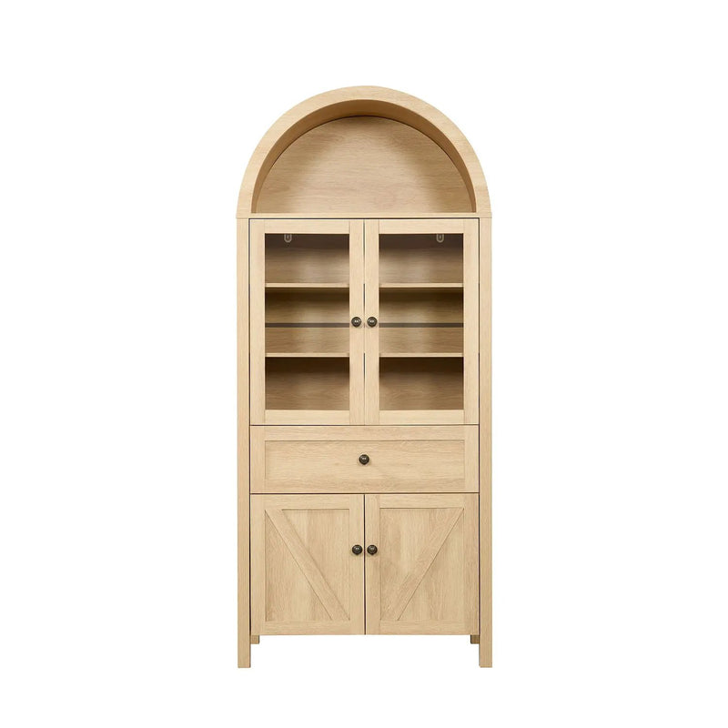 Retro Dome Cabinet With Large Storage Space by HouseOfZazla