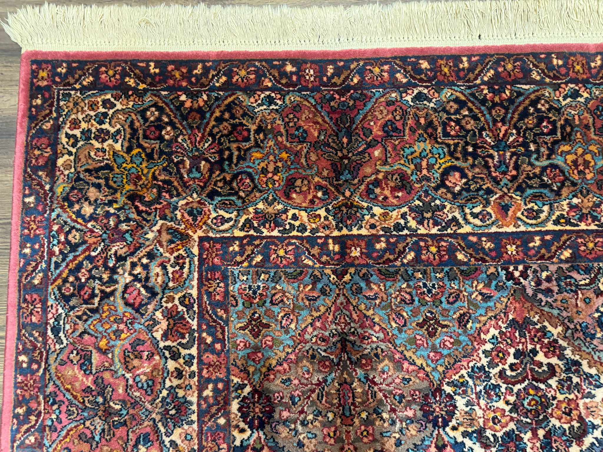 10x18 Karastan Multicolor Panel Kirman Rug #717, Palace Size Wool Discontinued Original 700 Series by Jewel Rugs
