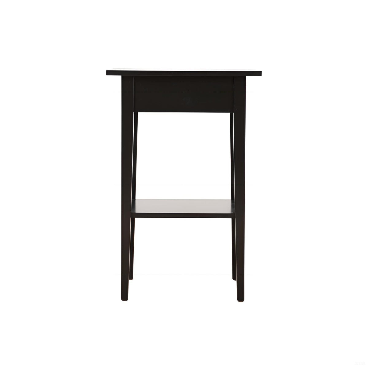 Wood Nightstand with Drawer and Shelf - Multiple Colors, photo 12 of 34