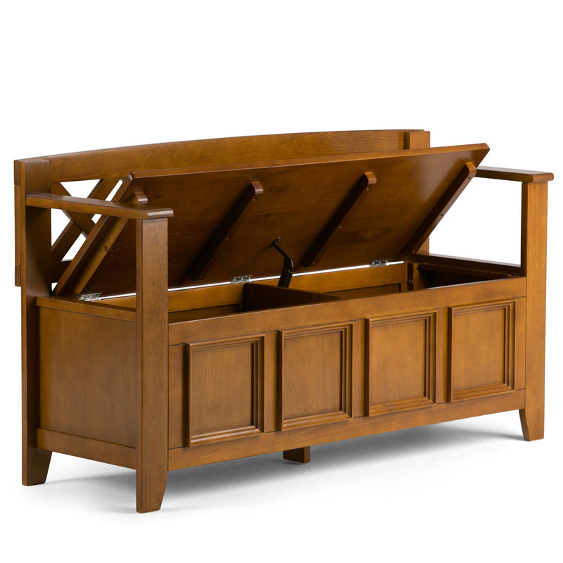 Amherst - Handcrafted Entryway Storage Bench by HouseOfZazla