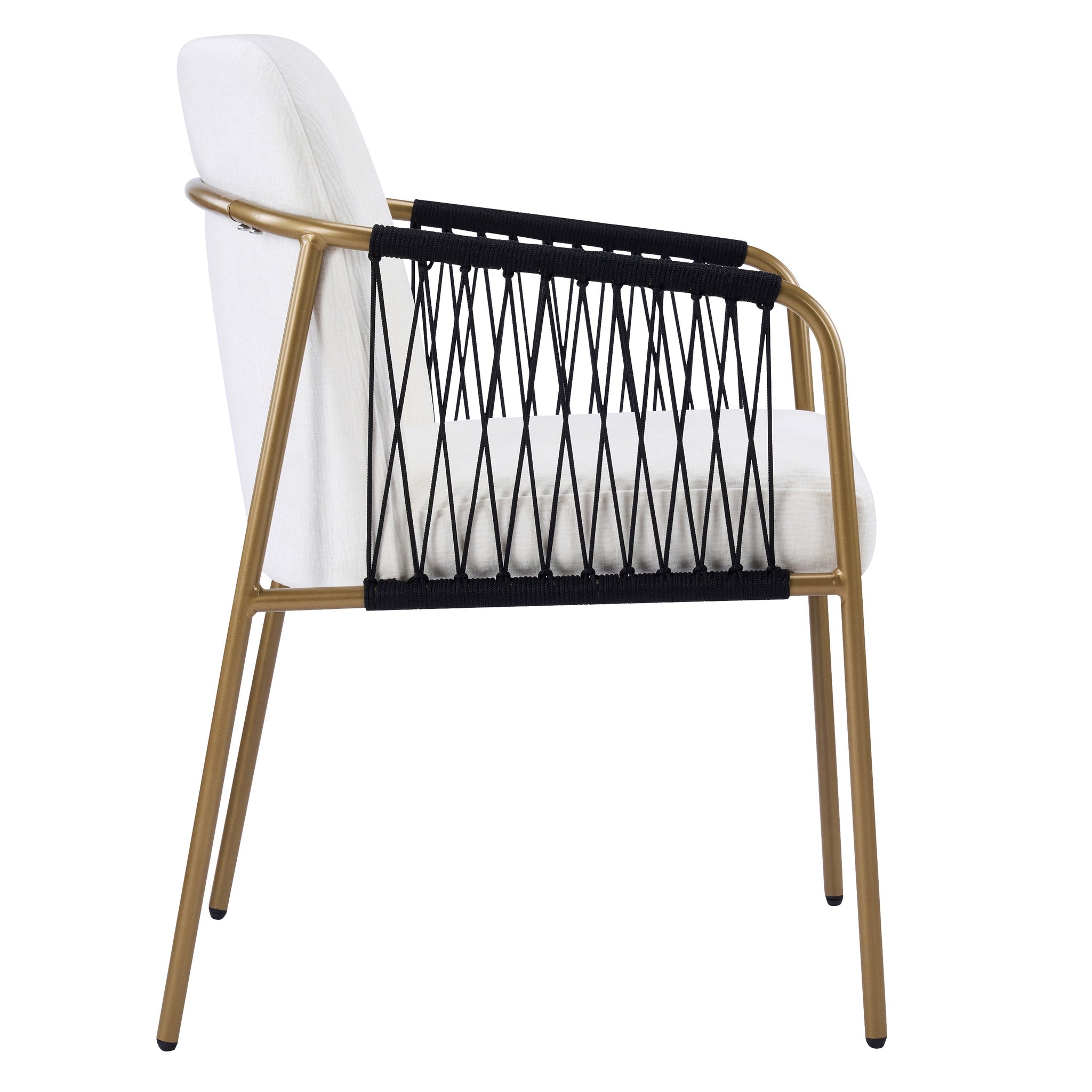 Modern Glam Upholstered Dining Chairs (Set of 2) by HouseOfZazla