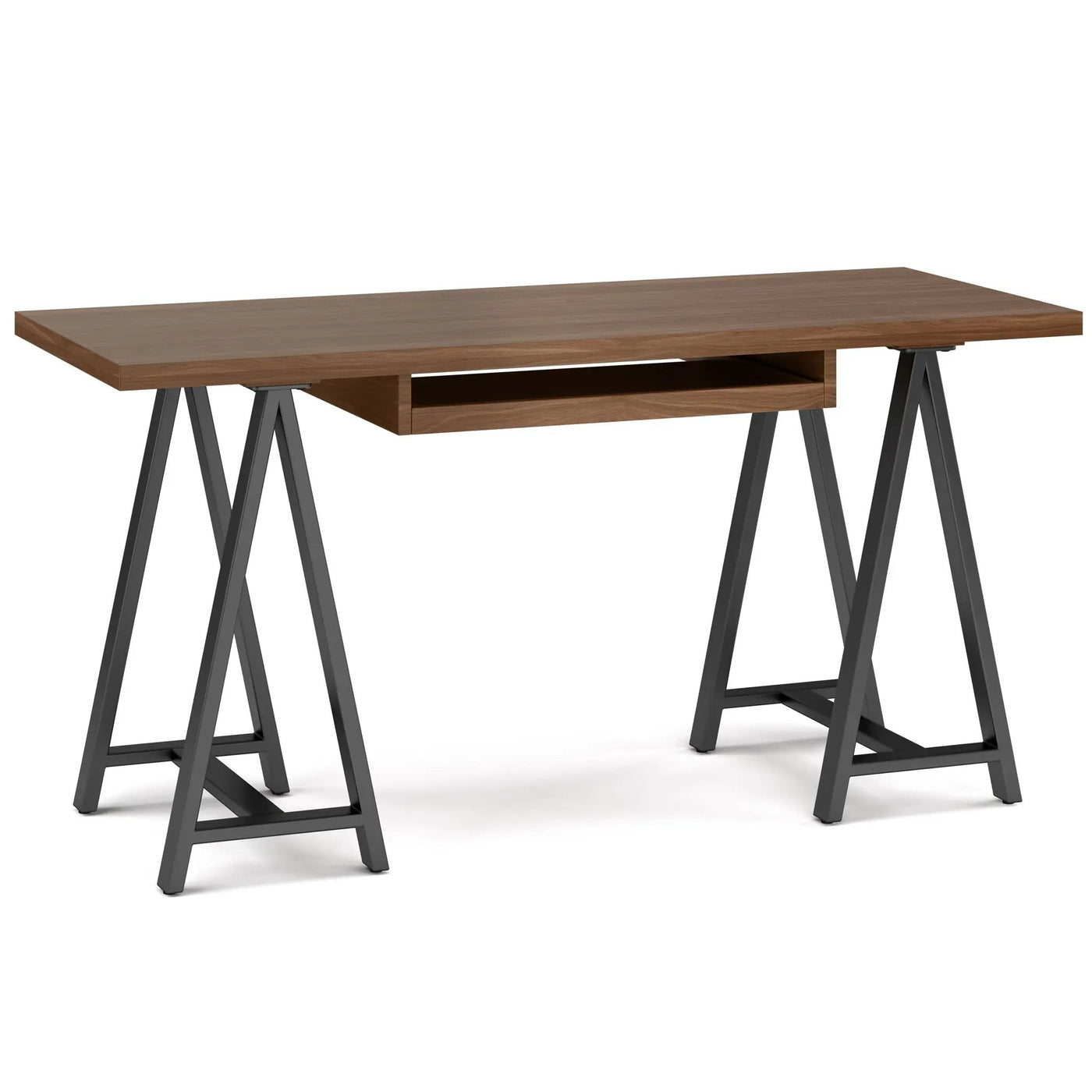 Sawhorse - Handcrafted Solid Desk by HouseOfZazla