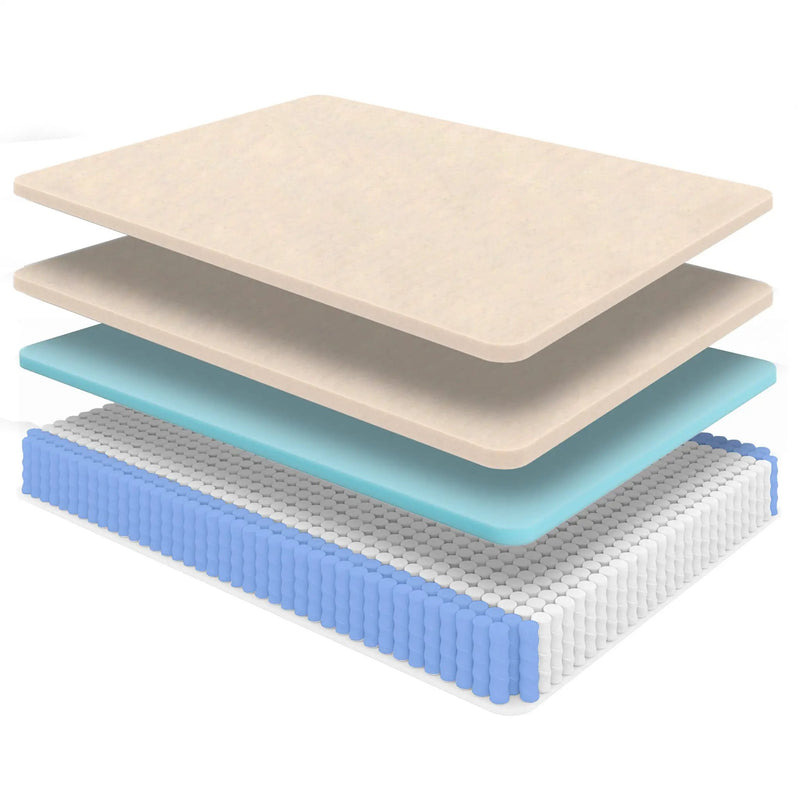 Diamond Mattress Nova Lux Copper Ultra Cooling Full Size 14" Medium Feel by HouseOfZazla