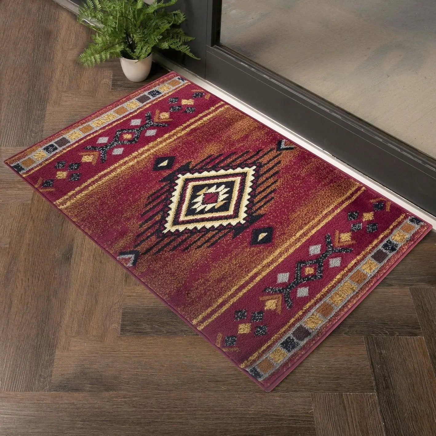 Tribes - GC_YLS4001 Southwest Area Rug by HouseOfZazla