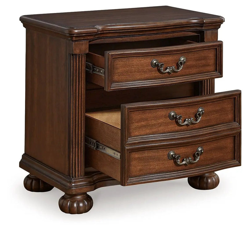 Lavinton - Three Drawer Night Stand - Brown by Unique Piece Furniture