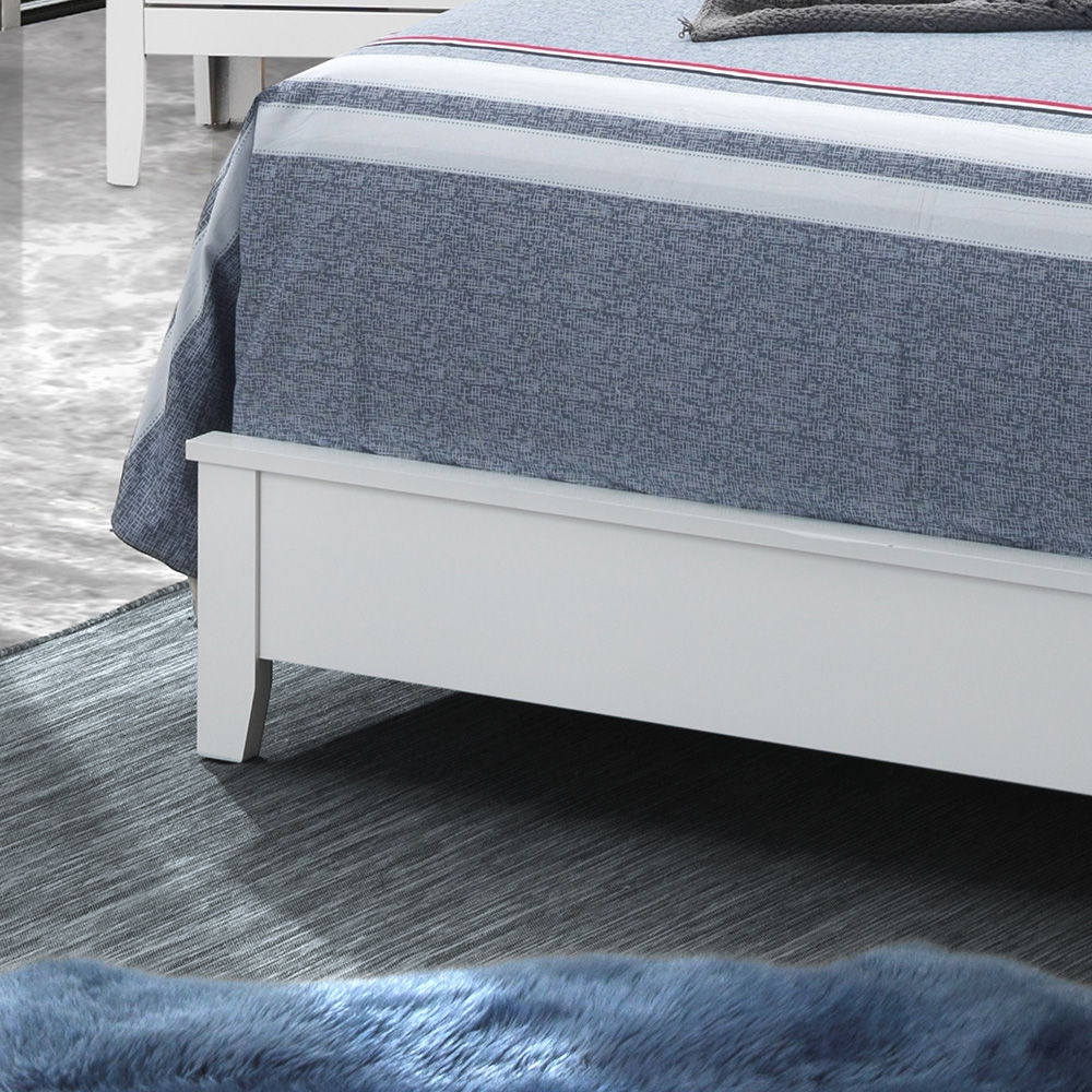 Padded Headboard Bed by HouseOfZazla