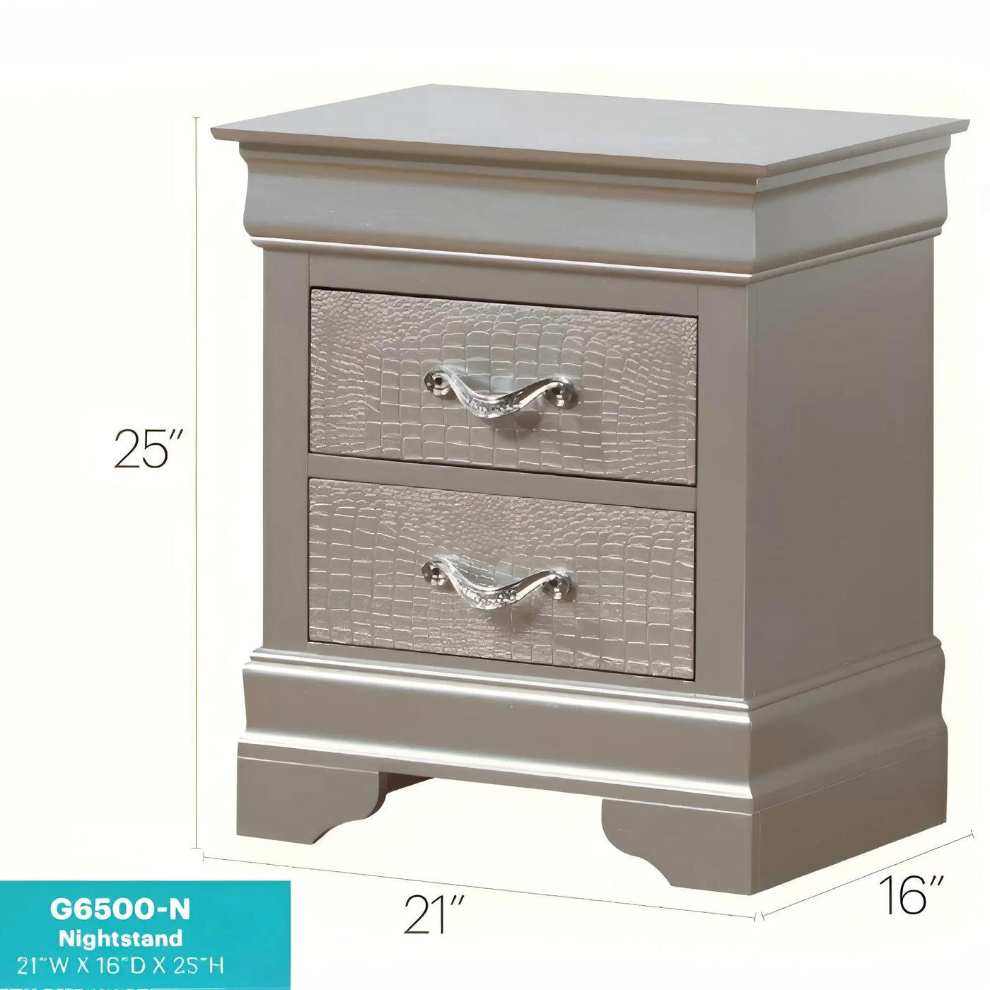 Decorative Accents Nightstand by HouseOfZazla