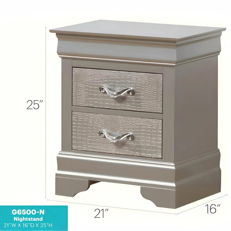 Decorative Accents Nightstand by Unique Piece Furniture