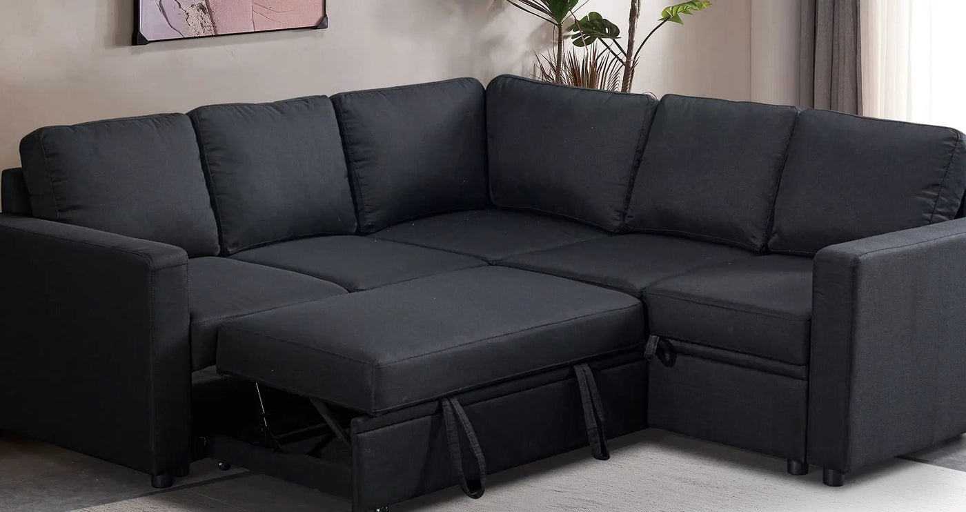 Comfort Design Sectional Sofa Bed by Unique Piece Furniture