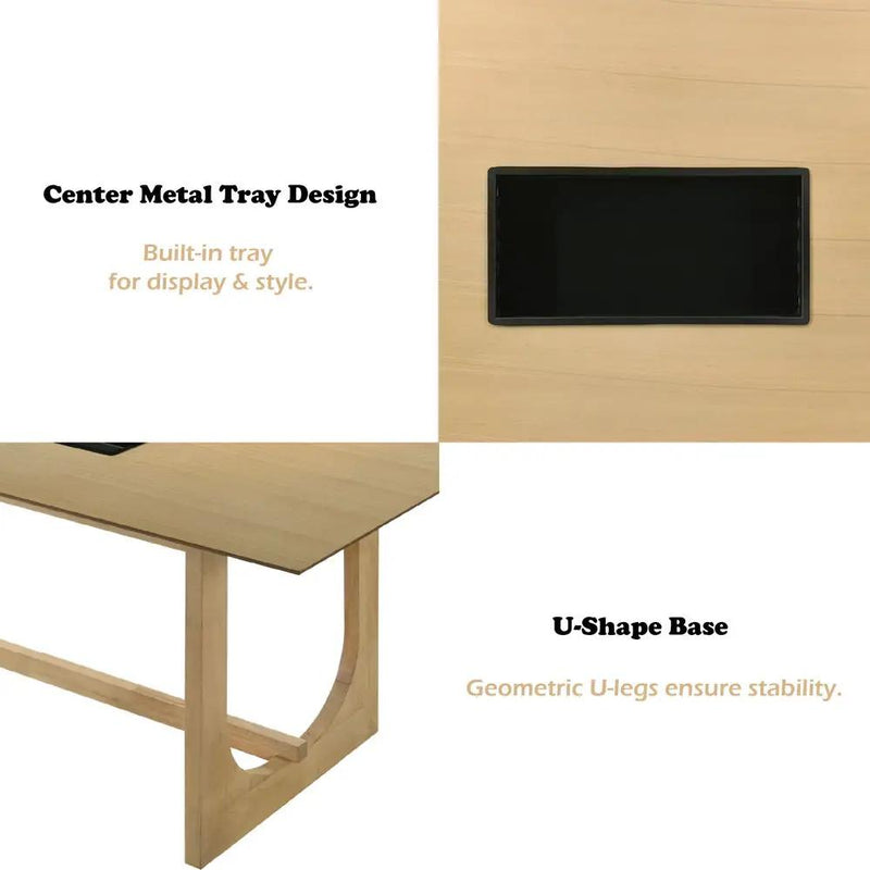 Blayde - Dining Table - Natural by Unique Piece Furniture