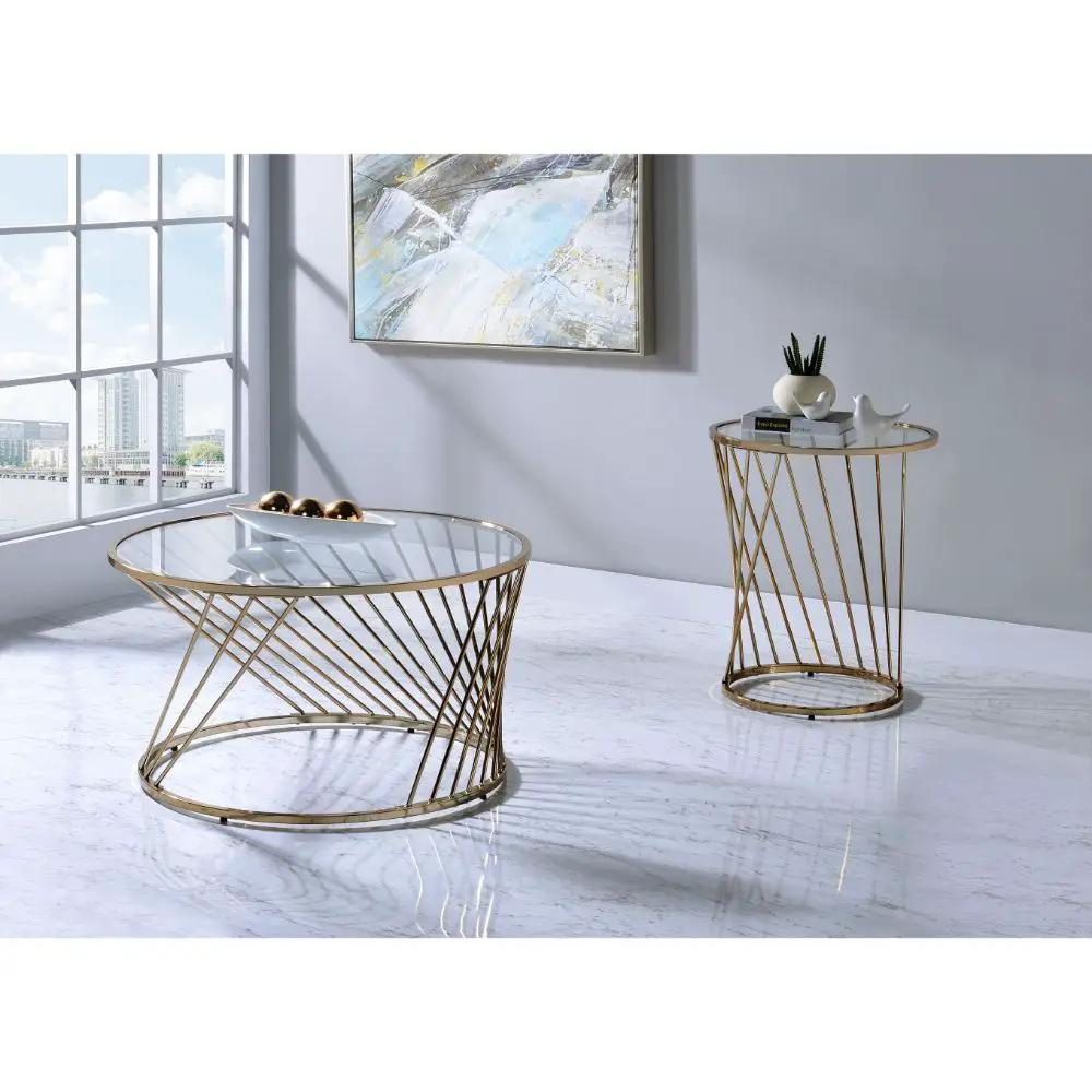 Bluelipe - Coffee Table - Champagne by Unique Piece Furniture